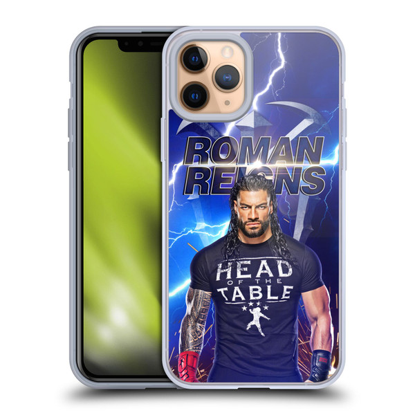 WWE Roman Reigns Lightning Soft Gel Case for Apple iPhone 11 Pro