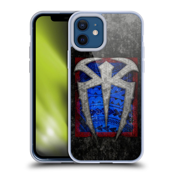 WWE Roman Reigns Distressed Logo Soft Gel Case for Apple iPhone 12 / iPhone 12 Pro & MagSafe