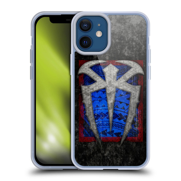 WWE Roman Reigns Distressed Logo Soft Gel Case for Apple iPhone 12 Mini & MagSafe