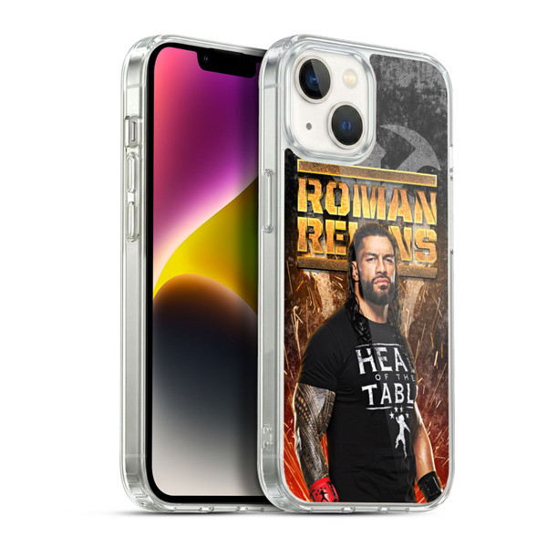 WWE Roman Reigns Grunge Soft Gel Case for Apple iPhone 14