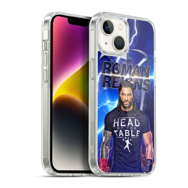WWE Roman Reigns Lightning Soft Gel Case for Apple iPhone 14