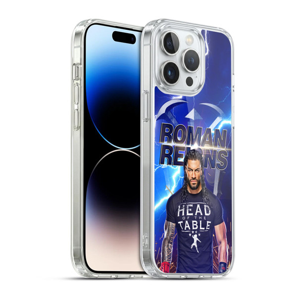 WWE Roman Reigns Lightning Soft Gel Case for Apple iPhone 14 Pro Max & MagSafe