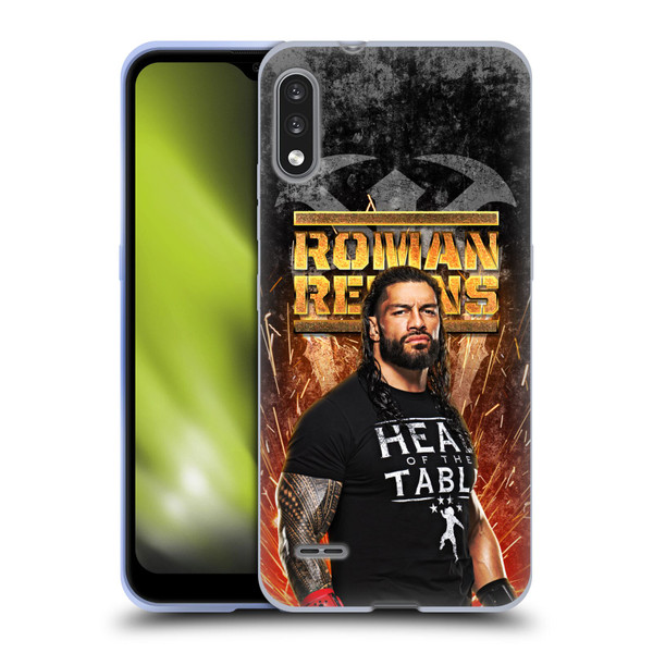 WWE Roman Reigns Grunge Soft Gel Case for LG K22