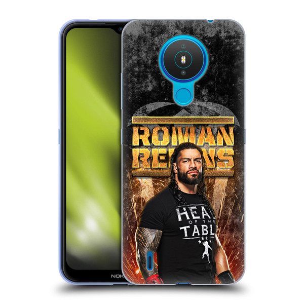 WWE Roman Reigns Grunge Soft Gel Case for Nokia 1.4