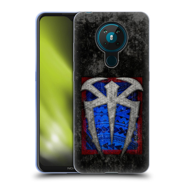 WWE Roman Reigns Distressed Logo Soft Gel Case for Nokia 5.3