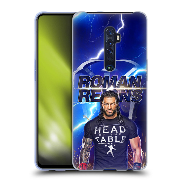 WWE Roman Reigns Lightning Soft Gel Case for OPPO Reno 2