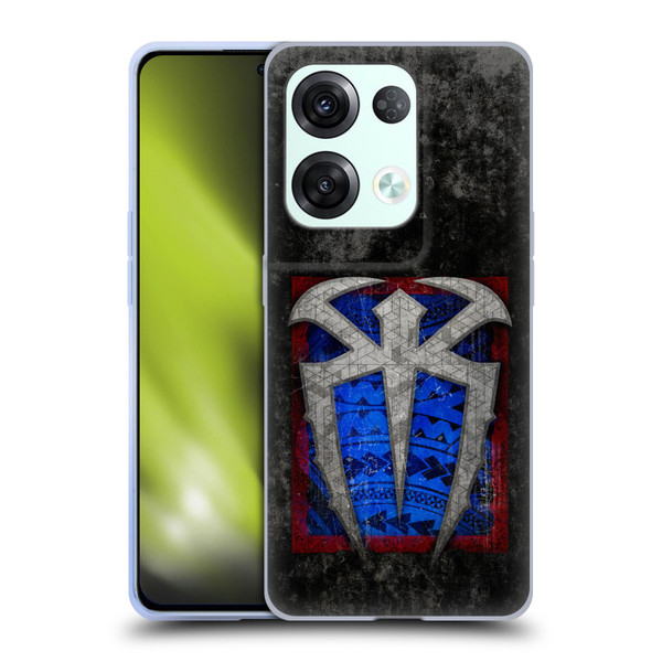 WWE Roman Reigns Distressed Logo Soft Gel Case for OPPO Reno8 Pro