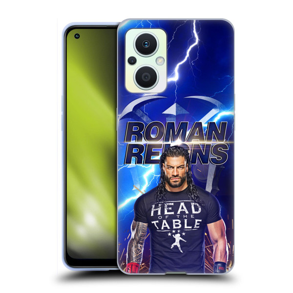 WWE Roman Reigns Lightning Soft Gel Case for OPPO Reno8 Lite