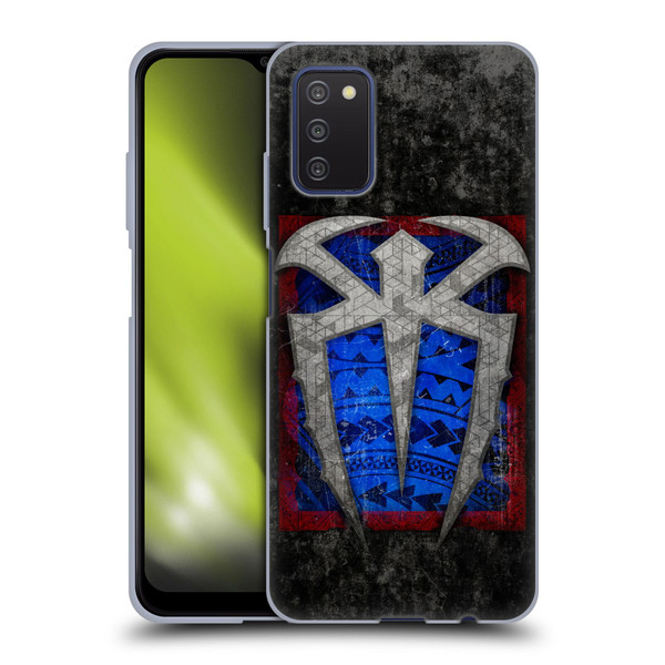 WWE Roman Reigns Distressed Logo Soft Gel Case for Samsung Galaxy A03s (2021)