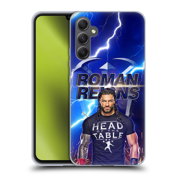 WWE Roman Reigns Lightning Soft Gel Case for Samsung Galaxy A34 5G