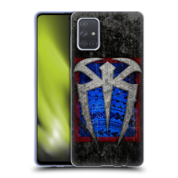 WWE Roman Reigns Distressed Logo Soft Gel Case for Samsung Galaxy A71 (2019)