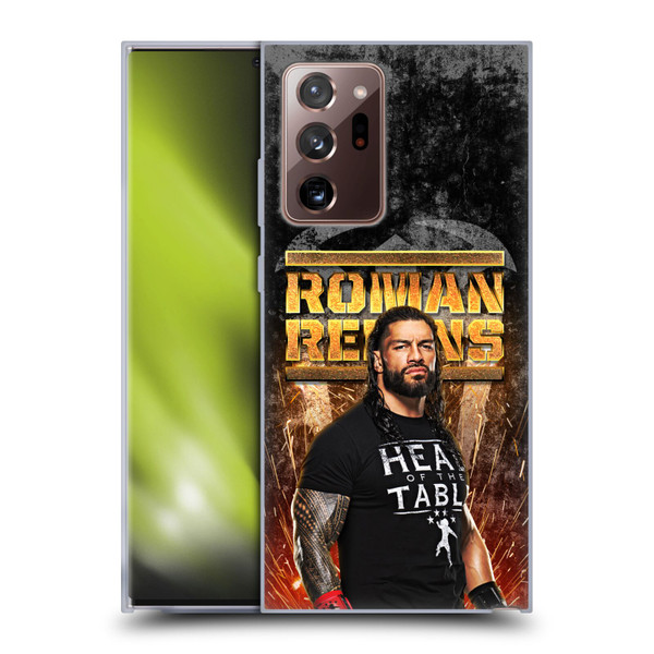 WWE Roman Reigns Grunge Soft Gel Case for Samsung Galaxy Note20 Ultra / 5G
