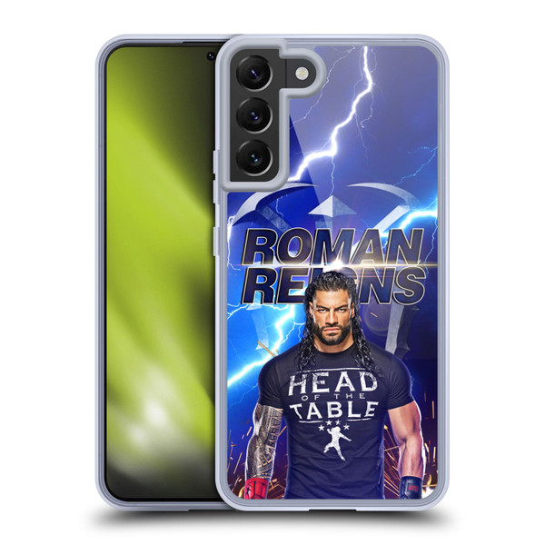 WWE Roman Reigns Lightning Soft Gel Case for Samsung Galaxy S22+ 5G