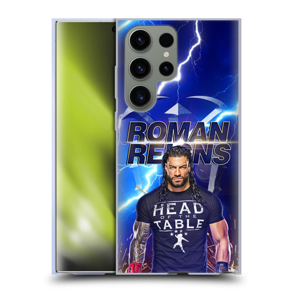 WWE Roman Reigns Lightning Soft Gel Case for Samsung Galaxy S23 Ultra 5G