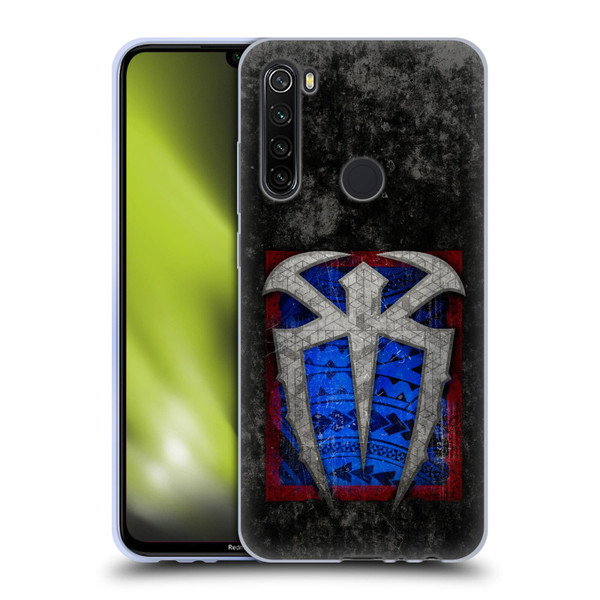 WWE Roman Reigns Distressed Logo Soft Gel Case for Xiaomi Redmi Note 8T