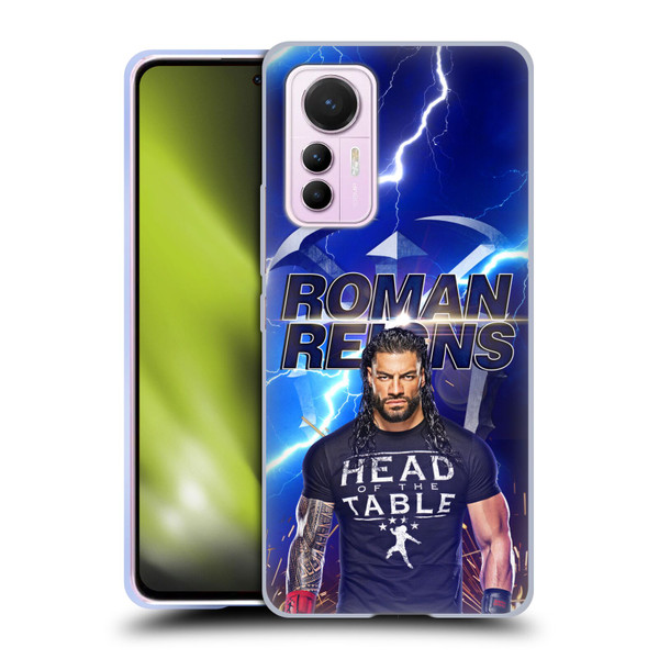 WWE Roman Reigns Lightning Soft Gel Case for Xiaomi 12 Lite