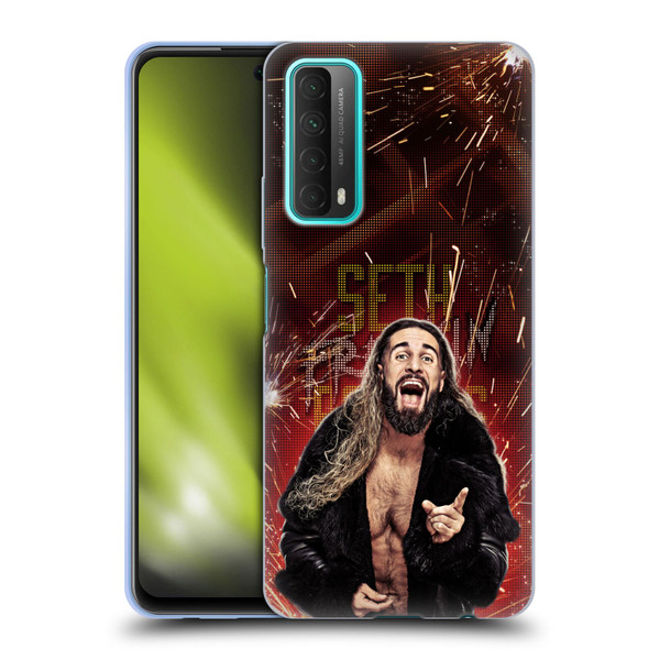 WWE Seth Rollins LED Soft Gel Case for Huawei P Smart (2021)
