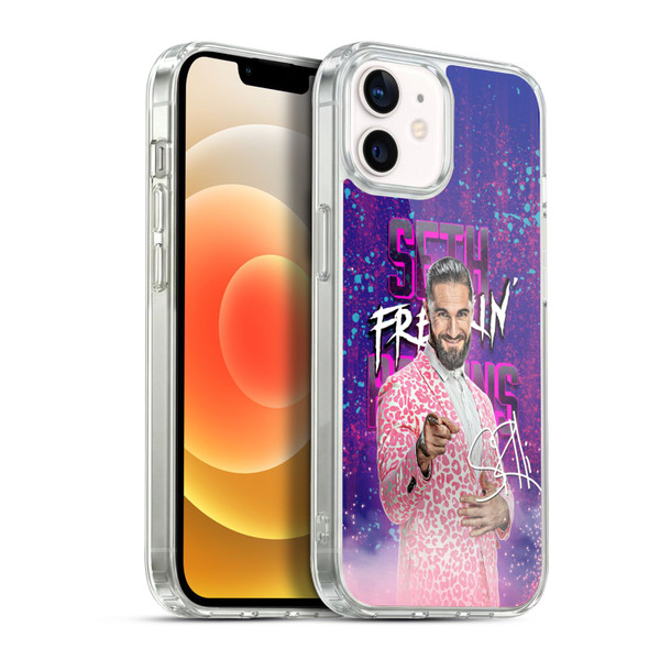 WWE Seth Rollins Seth Freakin' Rollins Soft Gel Case for Apple iPhone 12 / iPhone 12 Pro & MagSafe