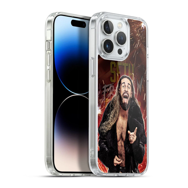 WWE Seth Rollins LED Soft Gel Case for Apple iPhone 13 Pro Max & MagSafe