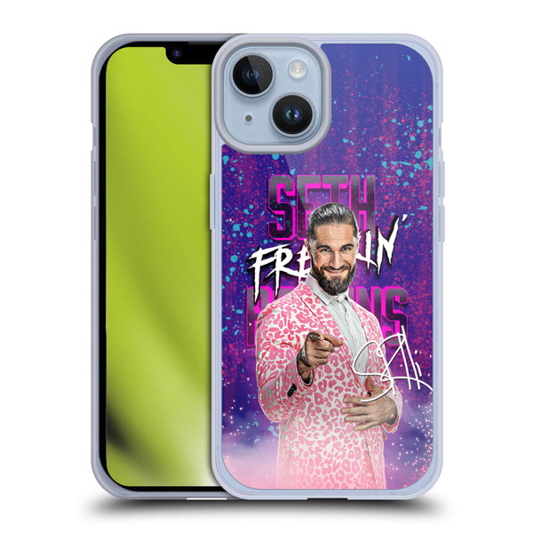 WWE Seth Rollins Seth Freakin' Rollins Soft Gel Case for Apple iPhone 14