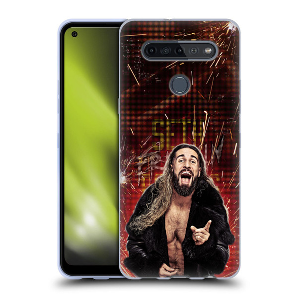 WWE Seth Rollins LED Soft Gel Case for LG K51S