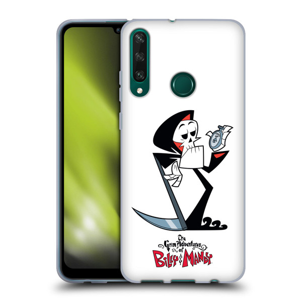 The Grim Adventures of Billy & Mandy Graphics Grim Soft Gel Case for Huawei Y6p