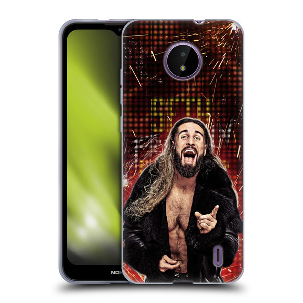 WWE Seth Rollins LED Soft Gel Case for Nokia C10 / C20