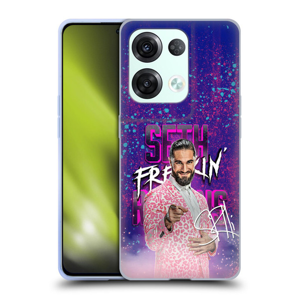 WWE Seth Rollins Seth Freakin' Rollins Soft Gel Case for OPPO Reno8 Pro
