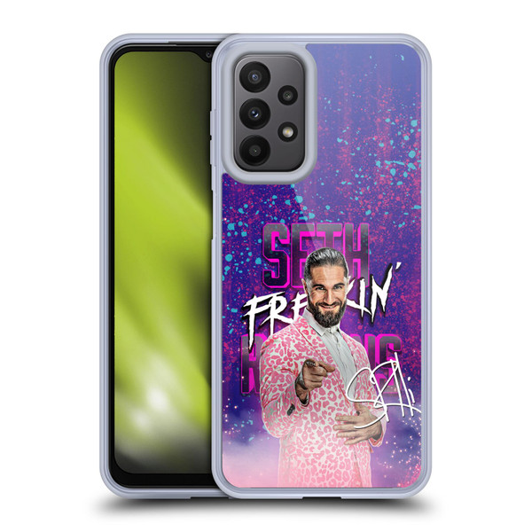 WWE Seth Rollins Seth Freakin' Rollins Soft Gel Case for Samsung Galaxy A23 / 5G (2022)
