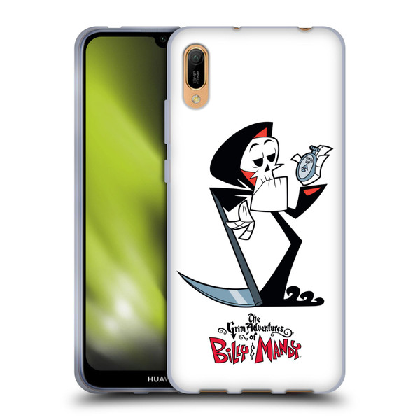 The Grim Adventures of Billy & Mandy Graphics Grim Soft Gel Case for Huawei Y6 Pro (2019)