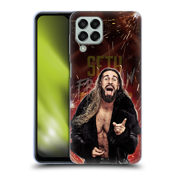 WWE Seth Rollins LED Soft Gel Case for Samsung Galaxy M33 (2022)