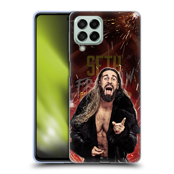 WWE Seth Rollins LED Soft Gel Case for Samsung Galaxy M53 (2022)