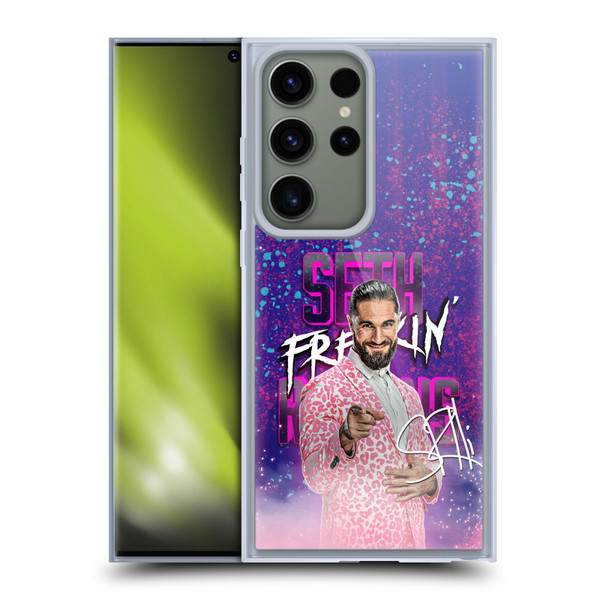 WWE Seth Rollins Seth Freakin' Rollins Soft Gel Case for Samsung Galaxy S23 Ultra 5G