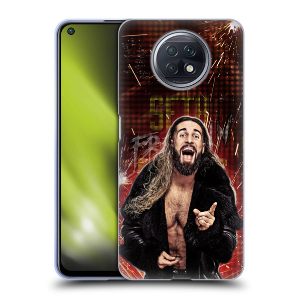 WWE Seth Rollins LED Soft Gel Case for Xiaomi Redmi Note 9T 5G
