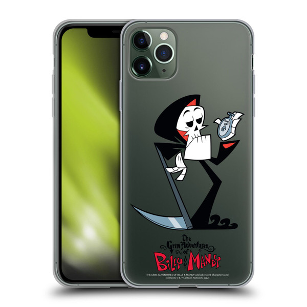 The Grim Adventures of Billy & Mandy Graphics Grim Soft Gel Case for Apple iPhone 11 Pro Max