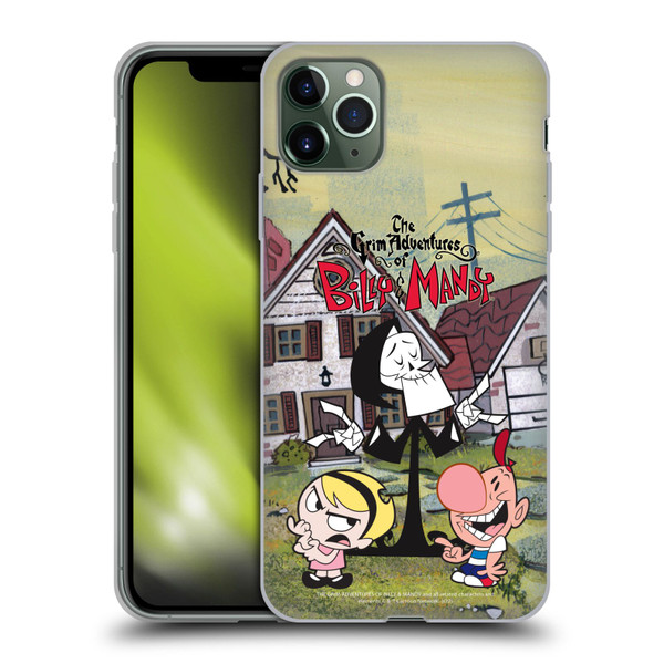 The Grim Adventures of Billy & Mandy Graphics Poster Soft Gel Case for Apple iPhone 11 Pro Max