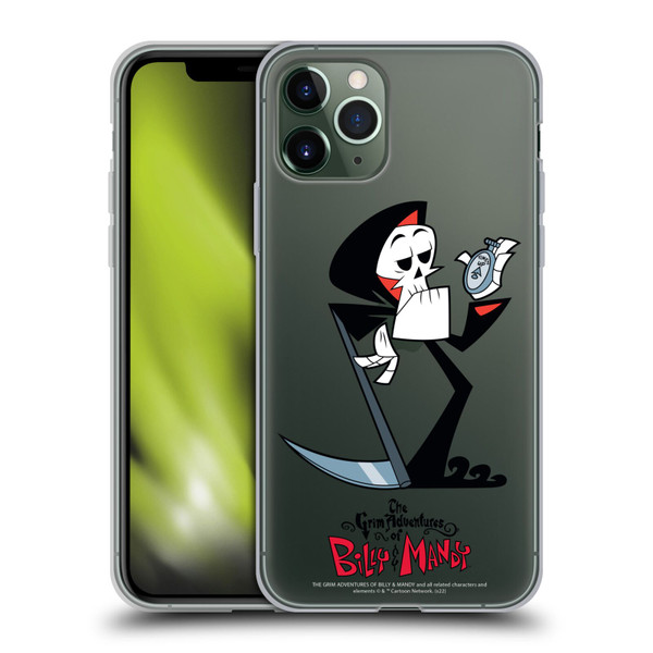 The Grim Adventures of Billy & Mandy Graphics Grim Soft Gel Case for Apple iPhone 11 Pro