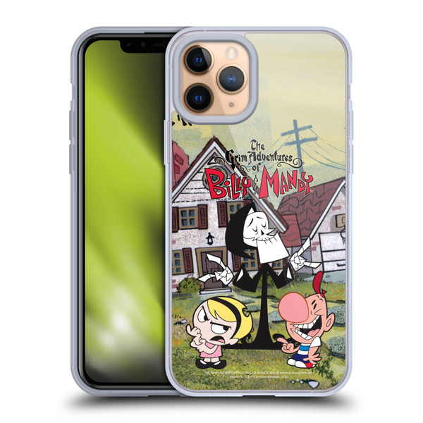The Grim Adventures of Billy & Mandy Graphics Poster Soft Gel Case for Apple iPhone 11 Pro