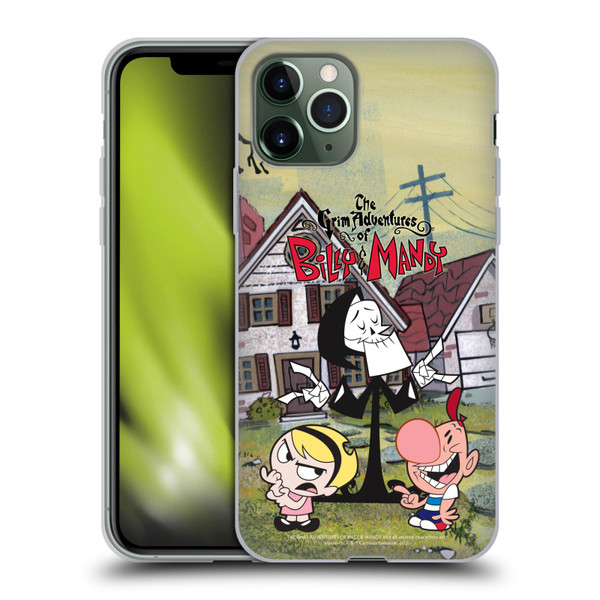 The Grim Adventures of Billy & Mandy Graphics Poster Soft Gel Case for Apple iPhone 11 Pro