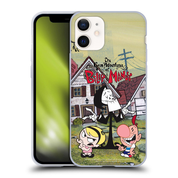 The Grim Adventures of Billy & Mandy Graphics Poster Soft Gel Case for Apple iPhone 12 Mini