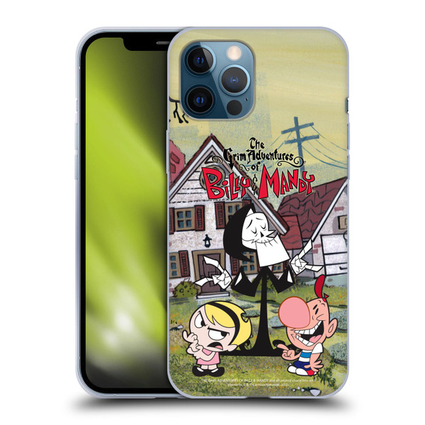 The Grim Adventures of Billy & Mandy Graphics Poster Soft Gel Case for Apple iPhone 12 Pro Max