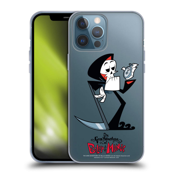 The Grim Adventures of Billy & Mandy Graphics Grim Soft Gel Case for Apple iPhone 13 Pro Max