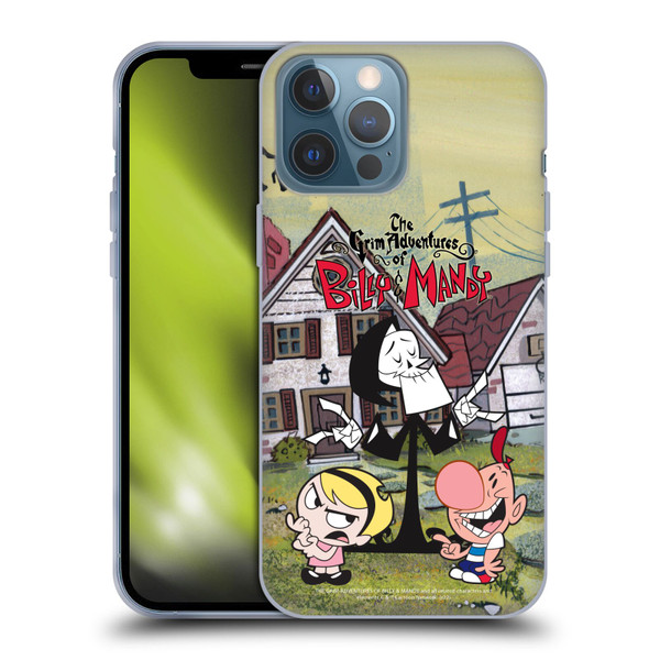 The Grim Adventures of Billy & Mandy Graphics Poster Soft Gel Case for Apple iPhone 13 Pro Max