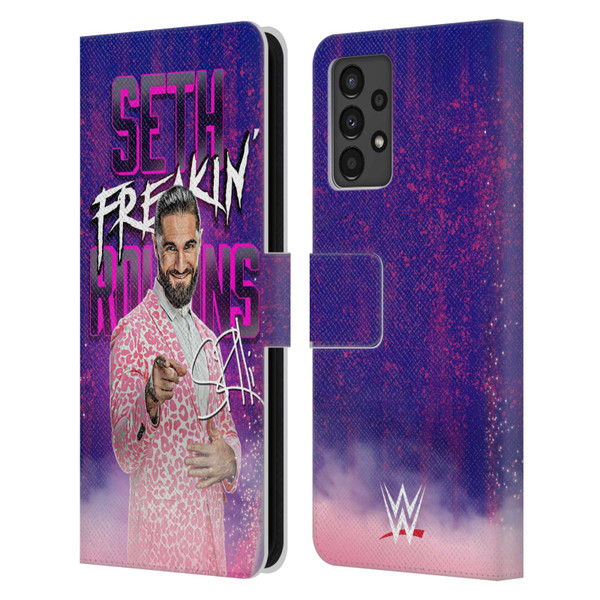 WWE Seth Rollins Seth Freakin' Rollins Leather Book Wallet Case Cover For Samsung Galaxy A13 (2022)