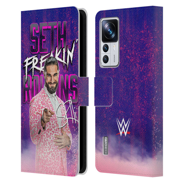 WWE Seth Rollins Seth Freakin' Rollins Leather Book Wallet Case Cover For Xiaomi 12T Pro