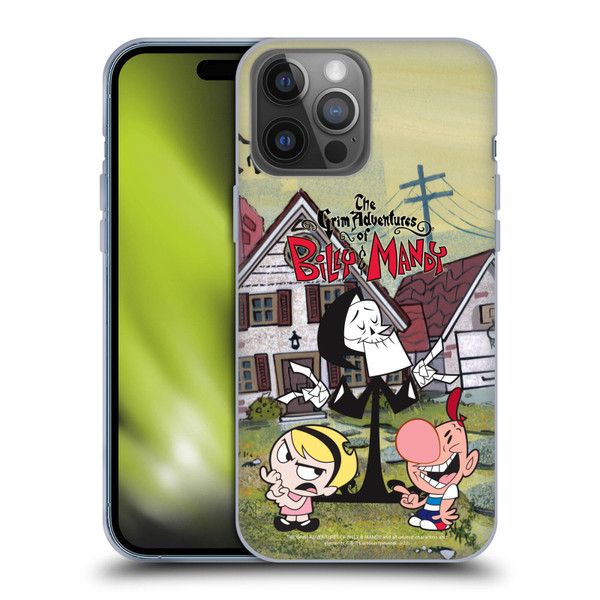 The Grim Adventures of Billy & Mandy Graphics Poster Soft Gel Case for Apple iPhone 14 Pro Max