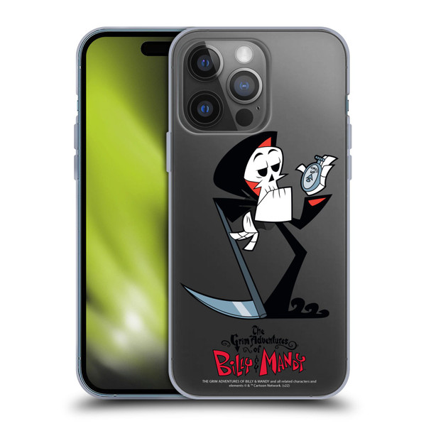 The Grim Adventures of Billy & Mandy Graphics Grim Soft Gel Case for Apple iPhone 14 Pro