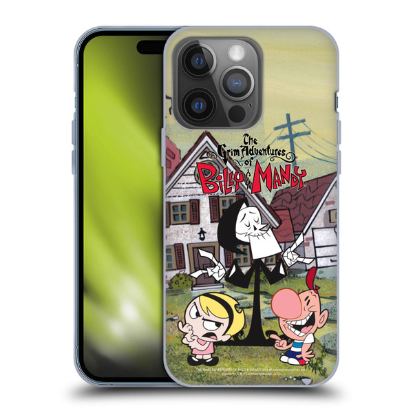 The Grim Adventures of Billy & Mandy Graphics Poster Soft Gel Case for Apple iPhone 14 Pro