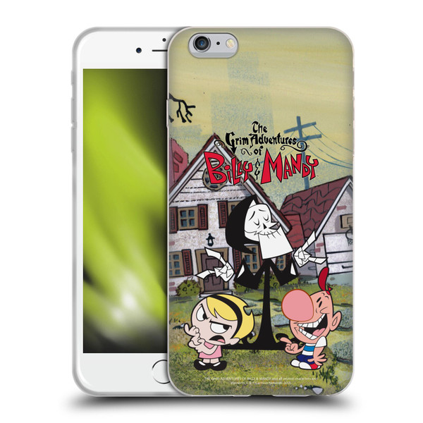 The Grim Adventures of Billy & Mandy Graphics Poster Soft Gel Case for Apple iPhone 6 Plus / iPhone 6s Plus