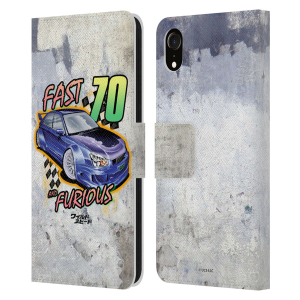 Fast & Furious Franchise Fast Fashion Grunge Retro Leather Book Wallet Case Cover For Apple iPhone XR
